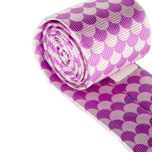 PENROSE LIGHT PINK, PINK PAISLEY TIE | MENS - Picture 4 of 4